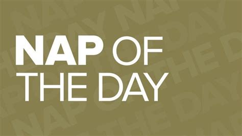 nap of the day|Iba pa.